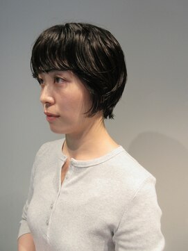 ハマモト ショートパーマ