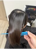 美髪ストレート
