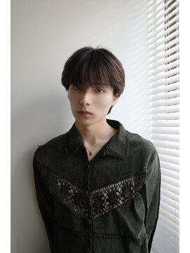 メンズカット　シースルーマッシュ