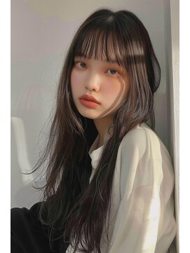 【ZEAL天神】シースルーバング＋ガーリーブラウン★New Open