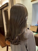 ナナナ パレナ 大津膳所店(nanana parena) 髪質改善/艶髪/まろやかほんのりオリーブベージュ♪