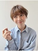 ショート/マッシュショート/大人ショート/動きのあるショート