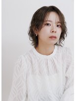 ヘアーデザイン ビビッド(HAIR DESIGN VIVID)&nbsp;パーマスタイル/赤み消しカラー/顔周りレイヤー