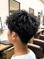 ルシード スタイル リコット(Lucido Style Ricotto) スパイキーショート/メンズパーマ/メンズカット