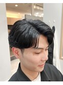 2ヶ月半もつ毛流れニュアンスパーマ！