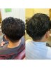 【KANAMI限定】束感カット+王道パーマ+ショートスパ