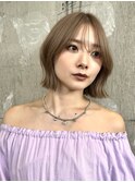 くびれボブ/タッセルボブ/ぱつっとボブ/ボブ/10代20代30代
