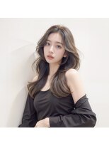 クラン(clan)&nbsp;イメチェンヘアスタイル 、ピンクベージュ、前髪カタログ