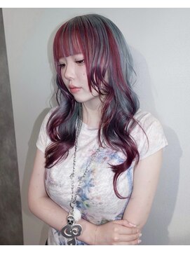 ヌル 表参道本店(Null) セクションカラー/ブリーチデザインカラー/ルーツカラー