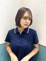 ロンド レイ 立川(Lond Ray)&nbsp;ラテグレージュ/レイヤーボブ/韓国巻き/結べるレイヤー/立川