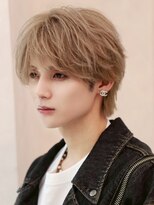 ルーシー 名古屋栄(LUCEY) センターパートニュアンスパーマフェザーパーマ波巻きパーマ