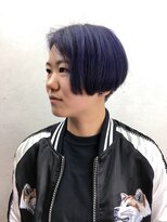 セレンディピティーシピリカ(SERENDIPITY-SIPIRKA)&nbsp;☆刈り上げショートボブ×パープルカラー（Wカラー）☆