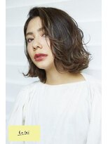 ラレイ(Lalei)&nbsp;表参道駅/青山　大人かわいいボブ×ハイライト　辻幸奈