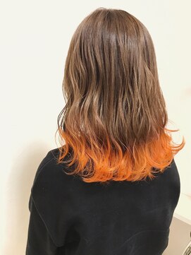 ヒルズ(BiBi hills) 高知 南国市 BiBi hills 裾カラー インナーカラー