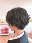 *+aimerが叶える...楽ちんセットのショートパーマ*