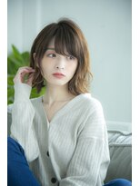 ロンドプランタン 恵比寿(Lond Printemps) 【lond printemps水野】耳掛け毛先ミックス巻きボブ