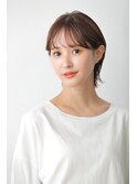 ネオウルフショート×大人ショート×オリーブベージュ×大宮