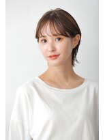 オーガニック アトリエ 大宮(organic+atelier)&nbsp;ネオウルフショート×大人ショート×オリーブベージュ×大宮