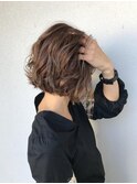 メリハリショートボブ　【青木奈那】