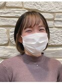 ちょちょっと可愛いレイヤードイヤリング【藤枝/髪質改善】