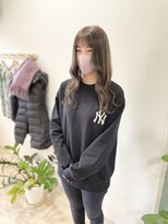 リュタン(LUTIN)&nbsp;LUTINシースルーバングワンホンヘア