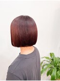 ミニボブ×チェリーレッド☆