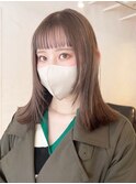 フェイスレイヤーミディ_外ハネボブセクションカラー_ba385421