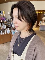 サラビューティーサイト 志免店(SARA Beauty Sight)&nbsp;40代大人可愛いインナーカラー、ミディアムヘア☆山之内