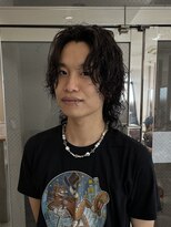 ルイス 喜連瓜破(Luis)&nbsp;メンズ黒髪パーマ