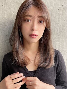 マルツ 銀座(maltu) 【大人かわいい美髪ネビージュマグネットカラー】20代30代40代
