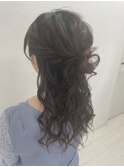おだんごハーフアップ♪
