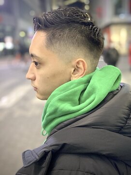 ヒロギンザ 大阪本店(HIRO GINZA) ソフトモヒカンフェード×梅田