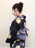 浴衣着付け＋ヘアセット