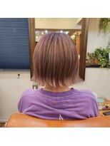 エルムトウキョウ(ELM Tokyo)&nbsp;ピンクベージュの白髪ぼかし☆