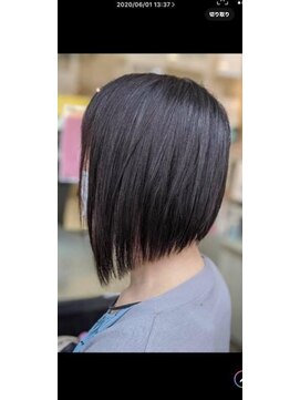 ヘア ケイノート(HAIR key-note) 切りっぱなしボブ