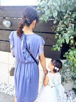 モアナ 逗子(MOANA)&nbsp;親子でヘアセット♪