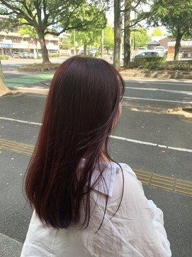 トリニティ ヘアー デザイン(TRiNiTy HAIR DESIGN) 艶めくチェリーレッド