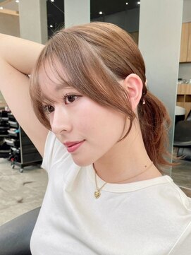 ロンドヴァリー 渋谷店(Lond vallee) きゅっと締まる小顔顔周りカット