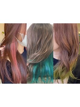 主役級のオシャレを叶えるあなただけのカラーが見つかる♪透明感&艶感たっぷりの色味で季節感を楽しんで☆