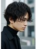 【イメチェンに♪】カット＋ニュアンスパーマ＋前処理Tr　￥5500