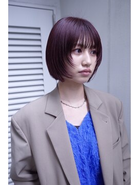 レコ(LECO) ブリーチなしダブルカラーワインレッドカラー