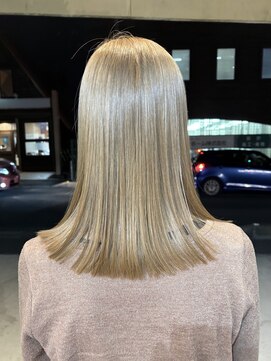 ラック 津田沼(LUCK) 透明感ミルクティー/ブリーチ/津田沼