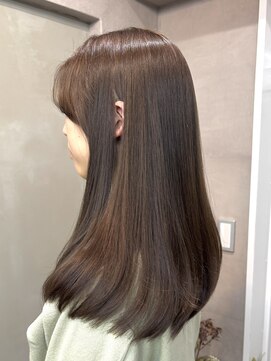 ファビ 渋谷(Fab) 渋谷/オリーブベージュ/髪質改善/縮毛矯正/艶髪/イルミナカラー
