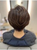 前下がりショートボブ
