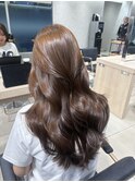 韓国ヘア髪質改善ブリーチなしダブルカラーアッシュベージュ3