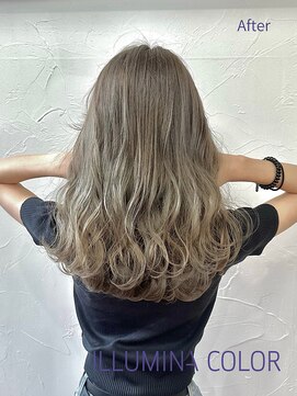 シャイン ヘア ブレンド 二子玉川(Shine hair blend) ゆる巻き×艶感ロング