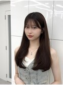 くびれレイヤー/顔まわりカット/くびれ巻き/レイヤーカット