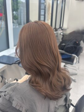 アルドーレフィエロ シンサイバシ(Ardore fiero shinsaibashi) ローズブラウン/ブリーチなしカラー【小山田繭】20代30代40代