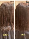髪質改善ストレート