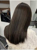ストレートロングレイヤーミディアム髪質改善ストレートヘア